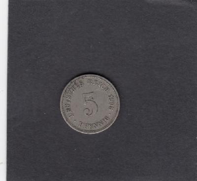 Beschrijving: 5 Pfennig